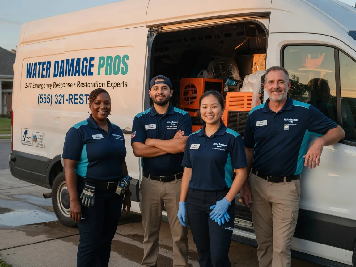 Water Damage Restoration company in Kossuth, PA